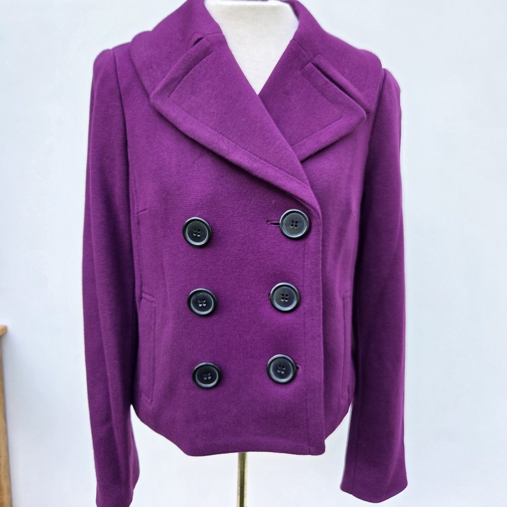 INC International Concepts Double Breasted Peacoat Size-M